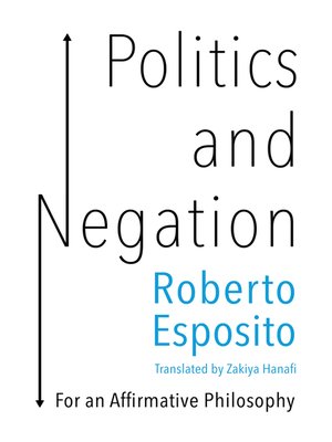 cover image of Politics and Negation